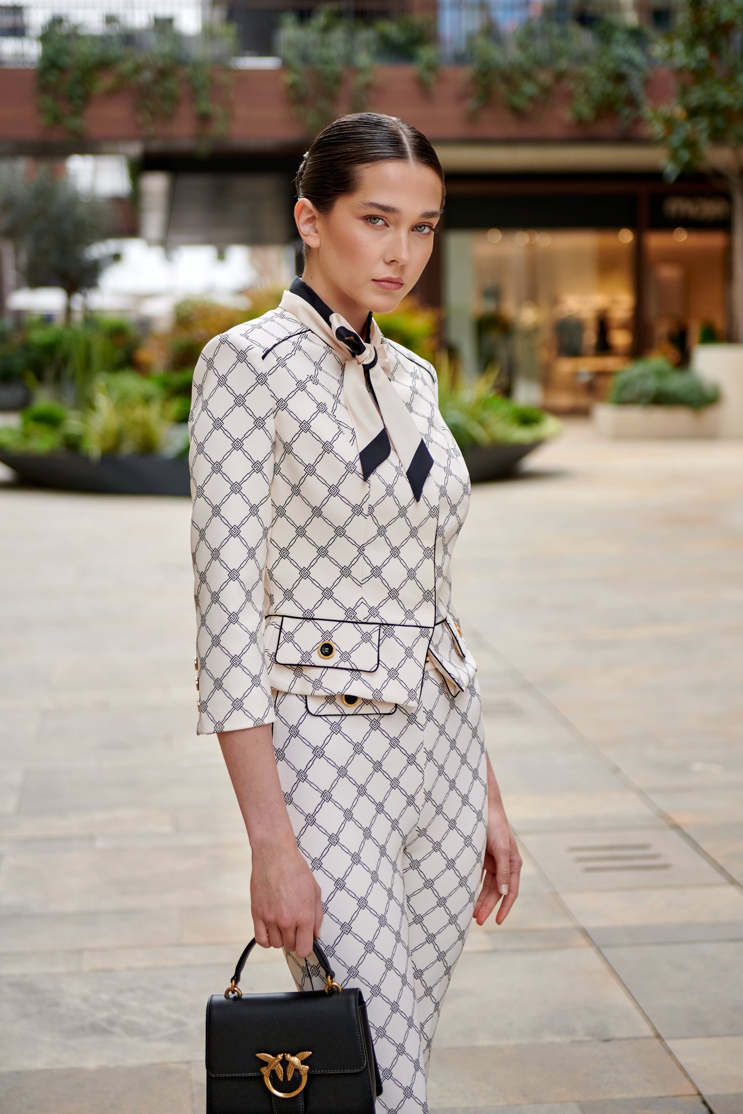 Elisabetta Franchi Office Pattern